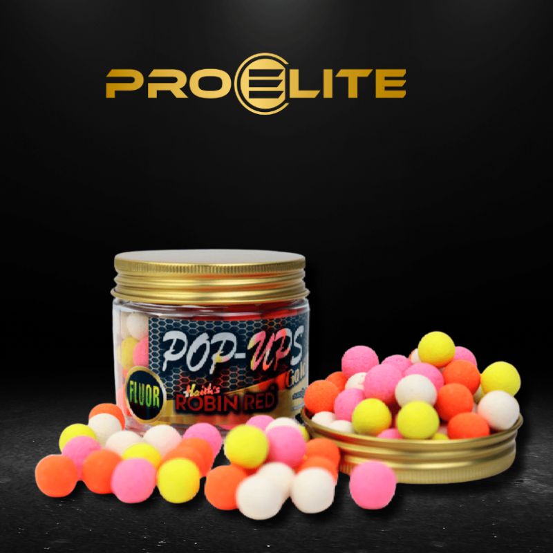 POP UPS ROBIN RED FLUOR 12MMGOLD PROELIT