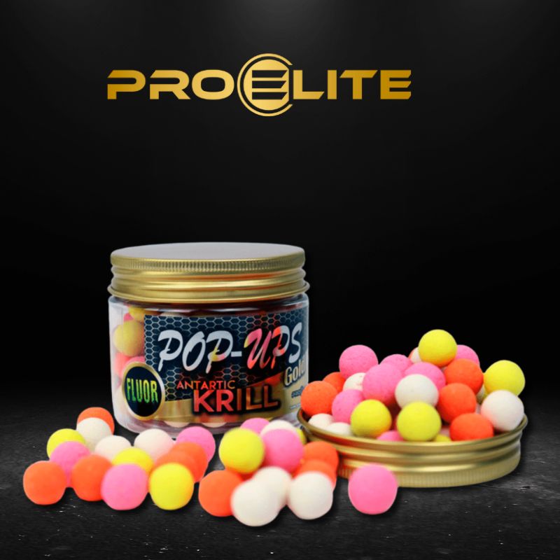 POP UPS KRILL FLUOR 12MMGOLD PROELIT Imagen 2