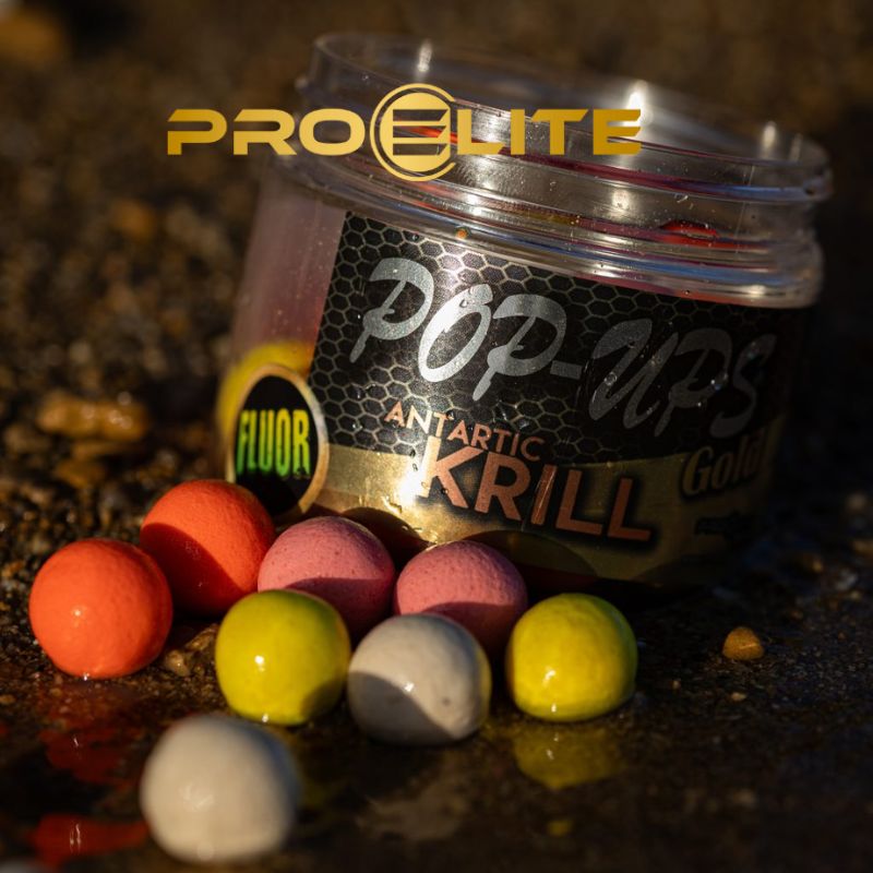 POP UPS KRILL FLUOR 12MMGOLD PROELIT Imagen 3