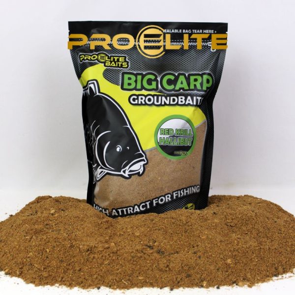 BIG CARP GROUNDBAITS RED KRILL HALLIBUT