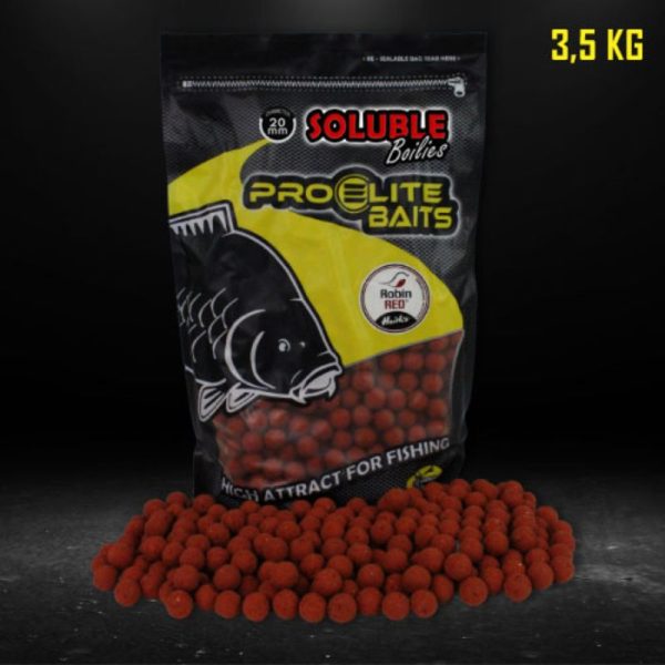 BOILIES SOLUBLE ROBIN RED 20MM 3,5KG