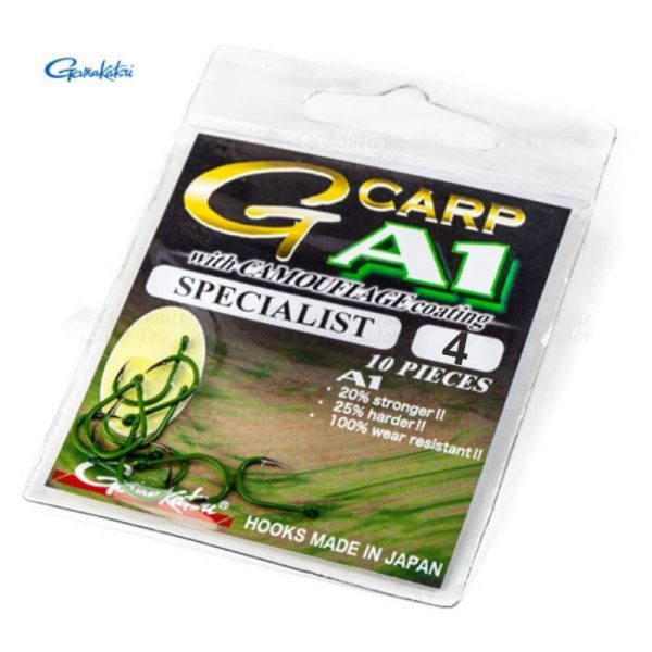 GAMAKATSU G CARP CAMOUFLAGE A1 SIZE 4