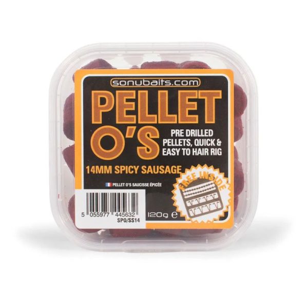 PELLET 14MM SPICY SAUSAGE SONUBAITS 120G