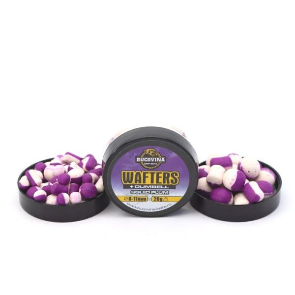 WAFTERS + DUMBELL SQUID PLUM 14MM 20G