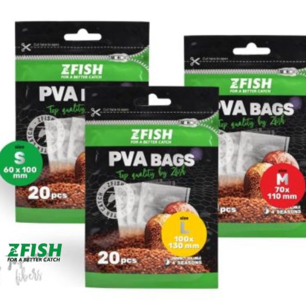 BOLSAS PVA BAGSA 60X100MM S ZFISH