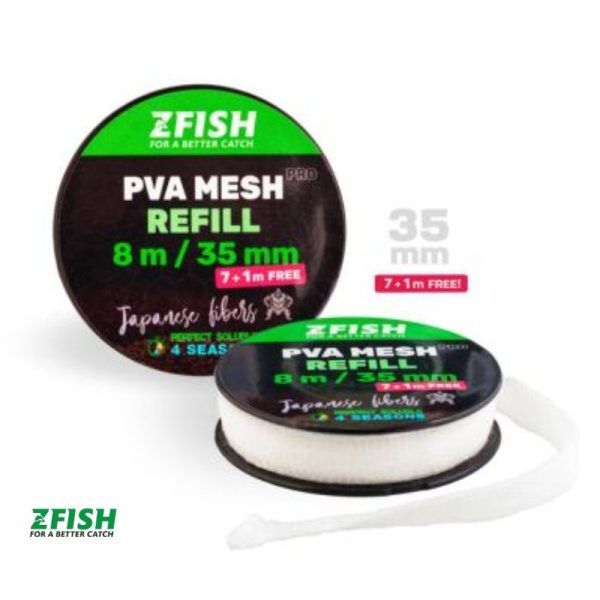 ZFISH PVA MESH REFILL PRO 8M 35MM