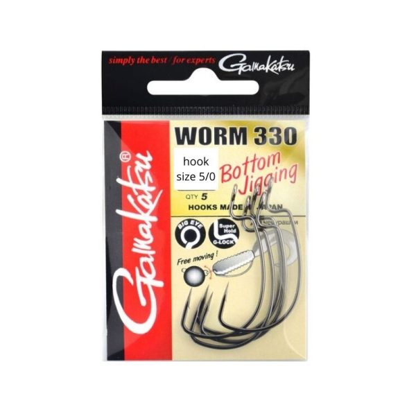 GAMAKATSU WORM 330 BOTTOM JIGGING 5/0