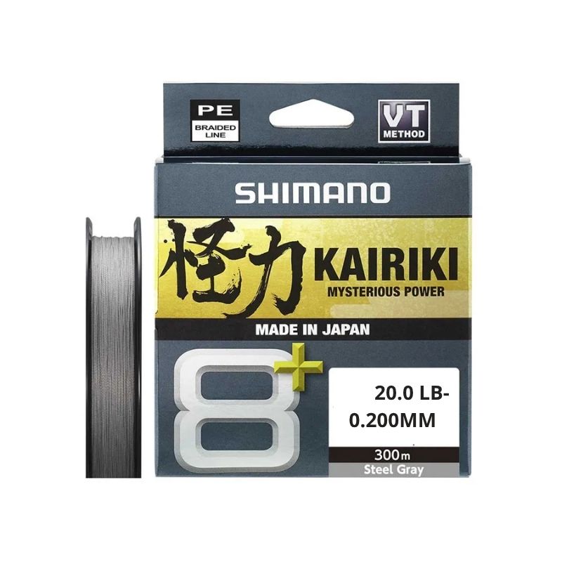 SHIMANO KAIRIKI 300M 0 20MM STEEL GRAY