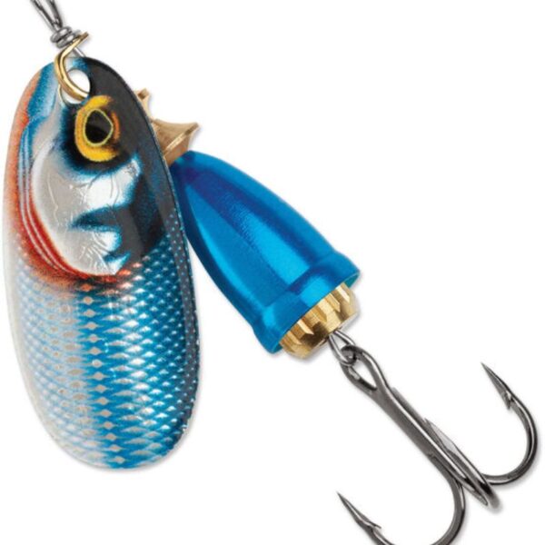 VIBRAX GILDED FINISH BLUE FOX 6G 3/16