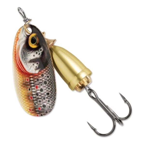 VIBRAX GILDED FINISH BLUE FOX 6G 3/16