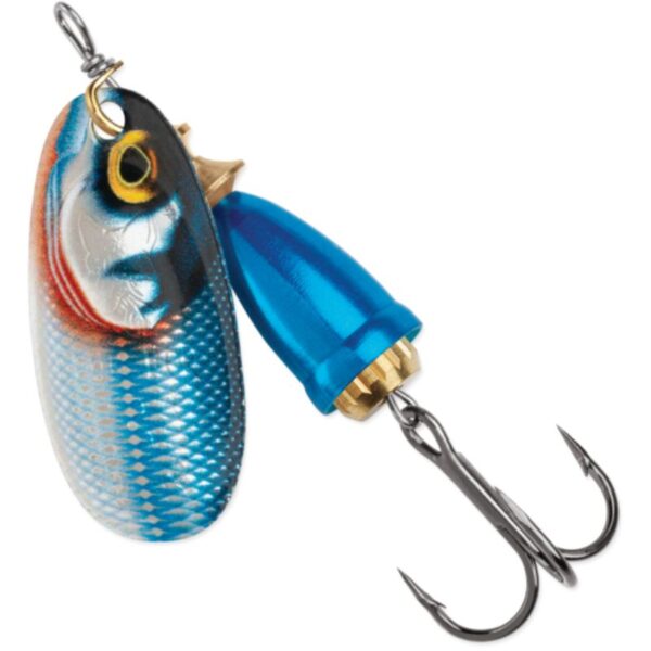 VIBRAX GILDED FINISH BLUE FOX 6G 3/16