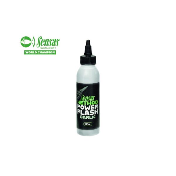 SENSAS METHOD POWER FLASH GARLIC 115ML