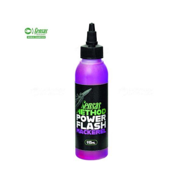 SENSAS METHOD POWER FLASH MACKEREL 115ML