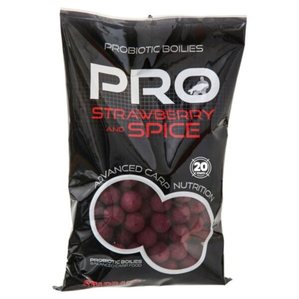 STRAWBERRY AND SPICE BOILIES 20MM 800G