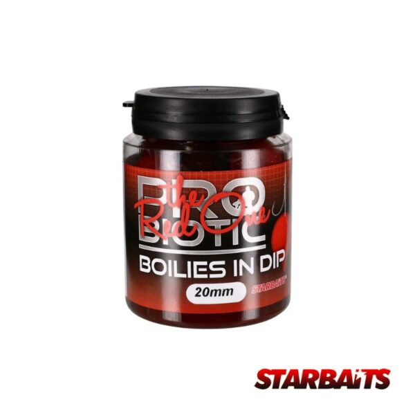 BOILIES IN DIP THE RED ONE 20MM 150GR