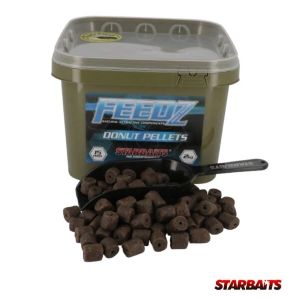 STARBAITS FEEDZ DONUT PELLETS 15MM 2KG