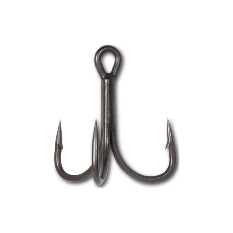 BLACK CAT TREBLE HOOK 3/0 5PCS Imagen 2
