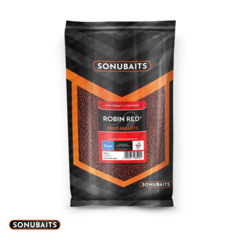 SONUBAITS PELLETS 2MM ROBIN RED 900G