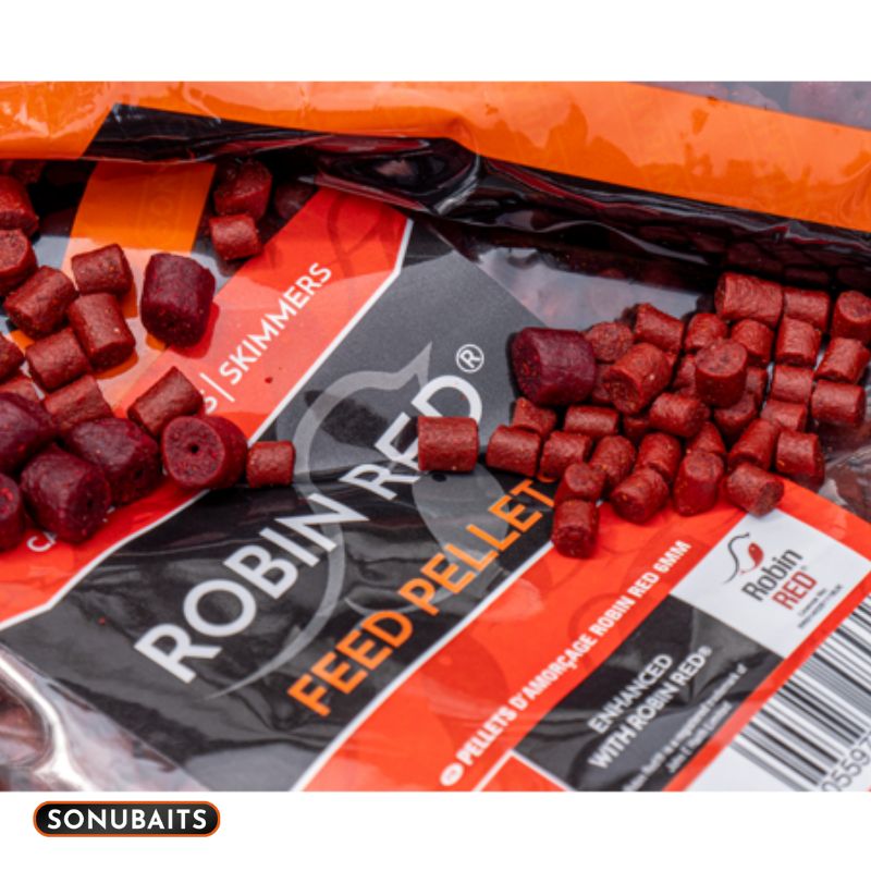 SONUBAITS PELLETS 4MM ROBIN RED 900G Imagen 3