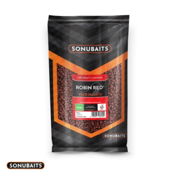 SONUBAITS PELLETS 4MM ROBIN RED 900G