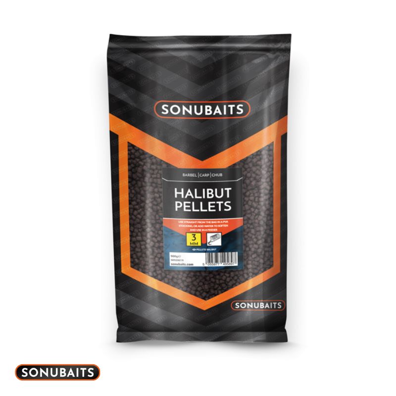 SONUBAITS PELLETS 3MM HALIBUT 900G