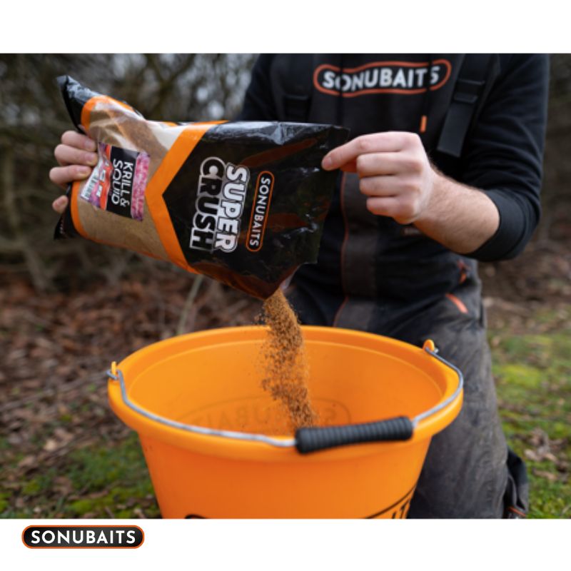 SONUBAITS GROUNDBAIT KRILL & SQUID 2KG Imagen 5