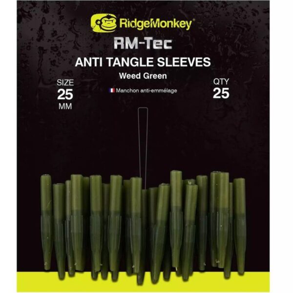 RIDGEMONKEY ANTI TANGLE SLEEVES 25MM