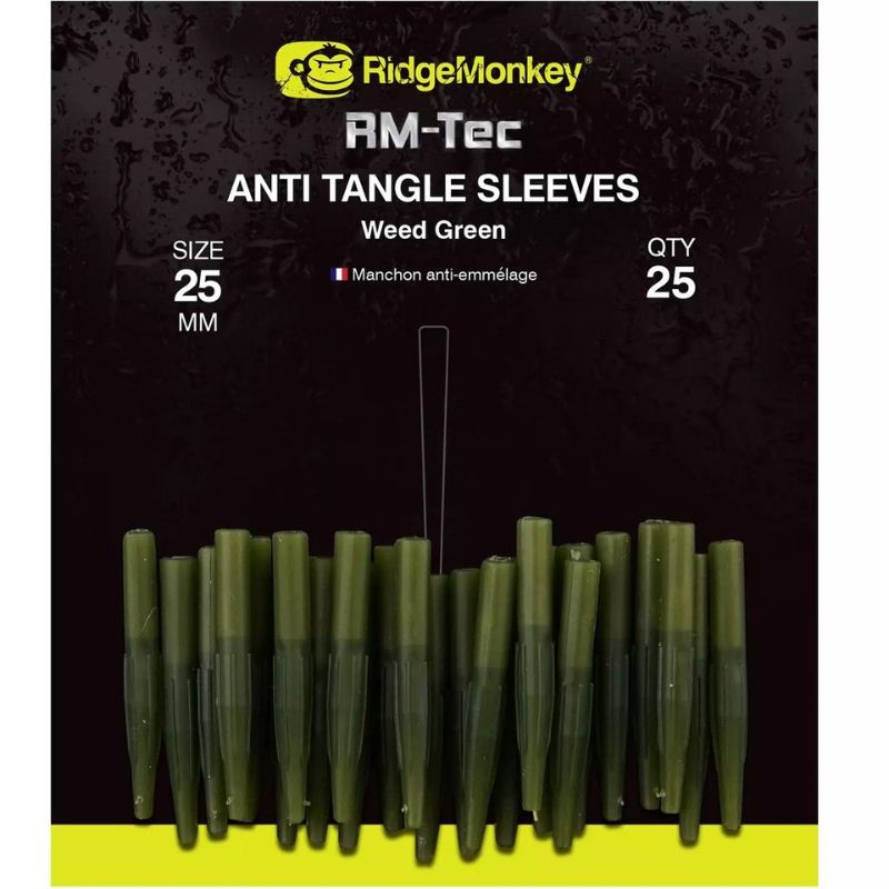 RIDGEMONKEY ANTI TANGLE SLEEVES 25MM