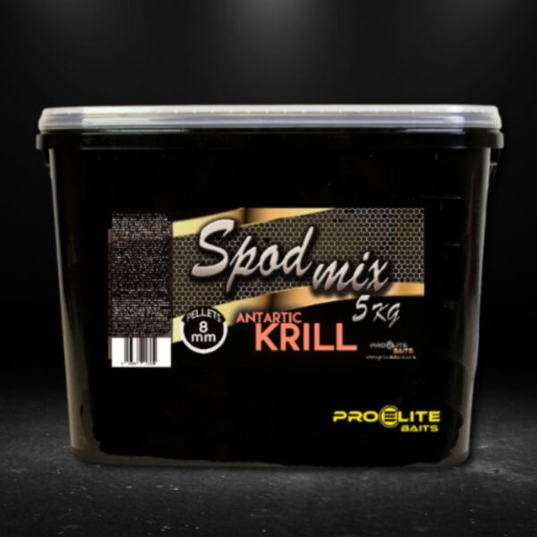 SPOD MIX 5KG PELLETS 8MM ANTARTIC KRILL