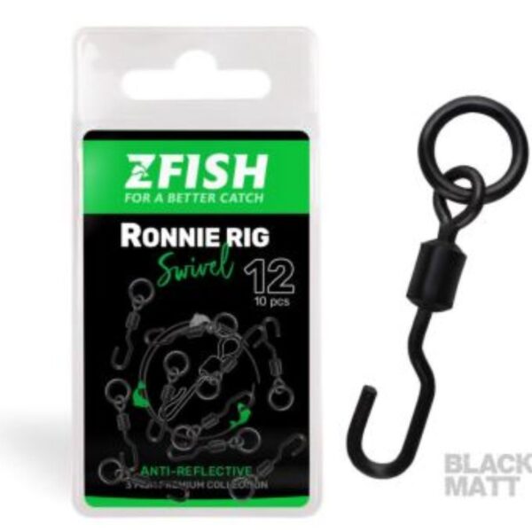 Z FISH RONNIE RIG SWIVEL 12   10PCS