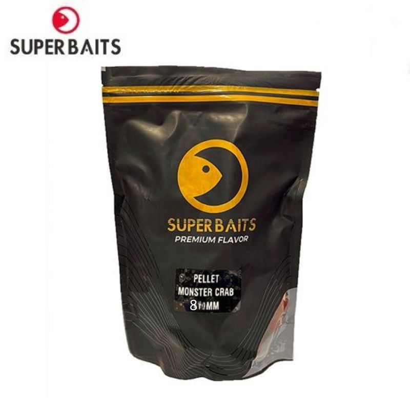 SUPERBAITS PELLETS MONSTER CRAB 8MM 800G