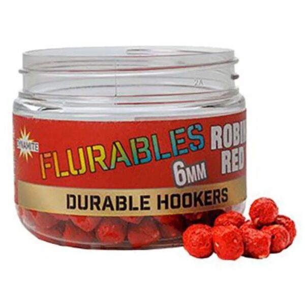 DYNAMITE FLURABLES 6MM ROBIN RED HOOKERS