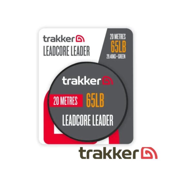 TRAKKER LEADCORE 20METROS 65LB GREEN