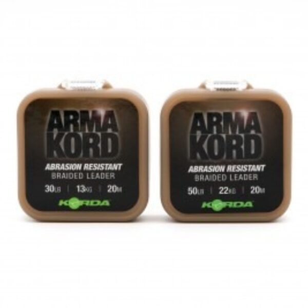 ARMA KORD BRAIDED LEADER 50LB 22KG 20M
