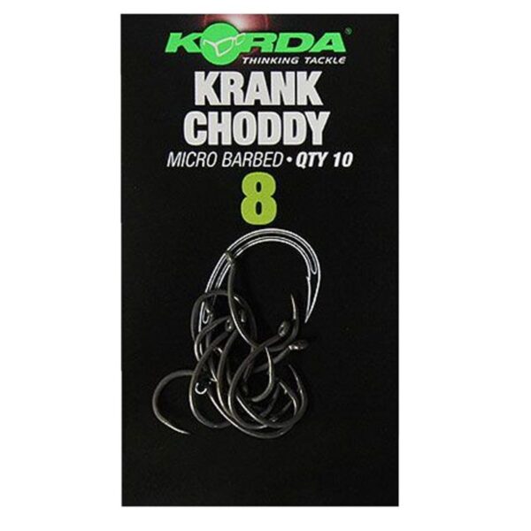KORDA KRANK CHOODY MICRO BARBED 8 QTY 10