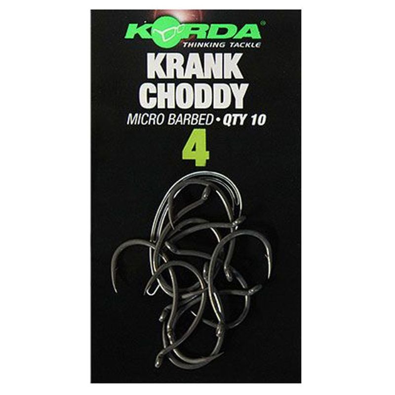 KORDA KRANK CHOODY MICRO BARBED 4 QTY 10