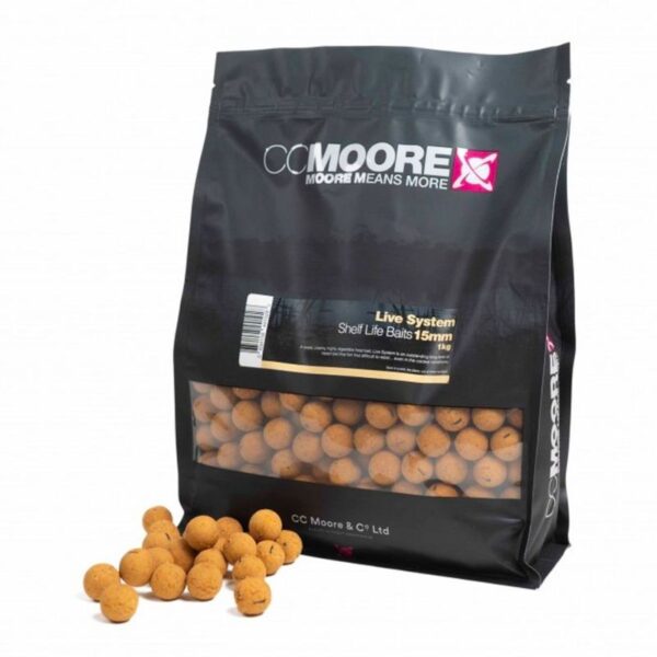 CCMOORE LIVE SYSTEM  BOILIES 18MM 5KG