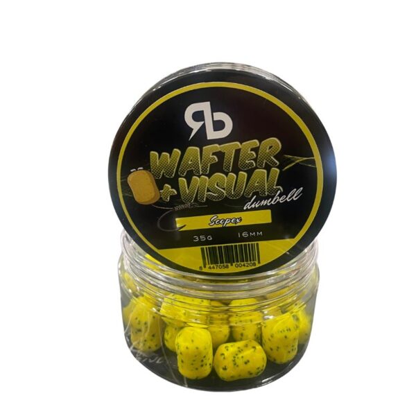 RB WAFTER VISUAL DUMBELL SCOPEX 16MM 35G