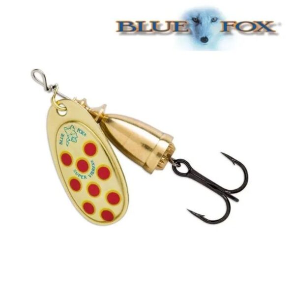 VIBRAX BLUE FOX 3/16 6G BFS2 GYR