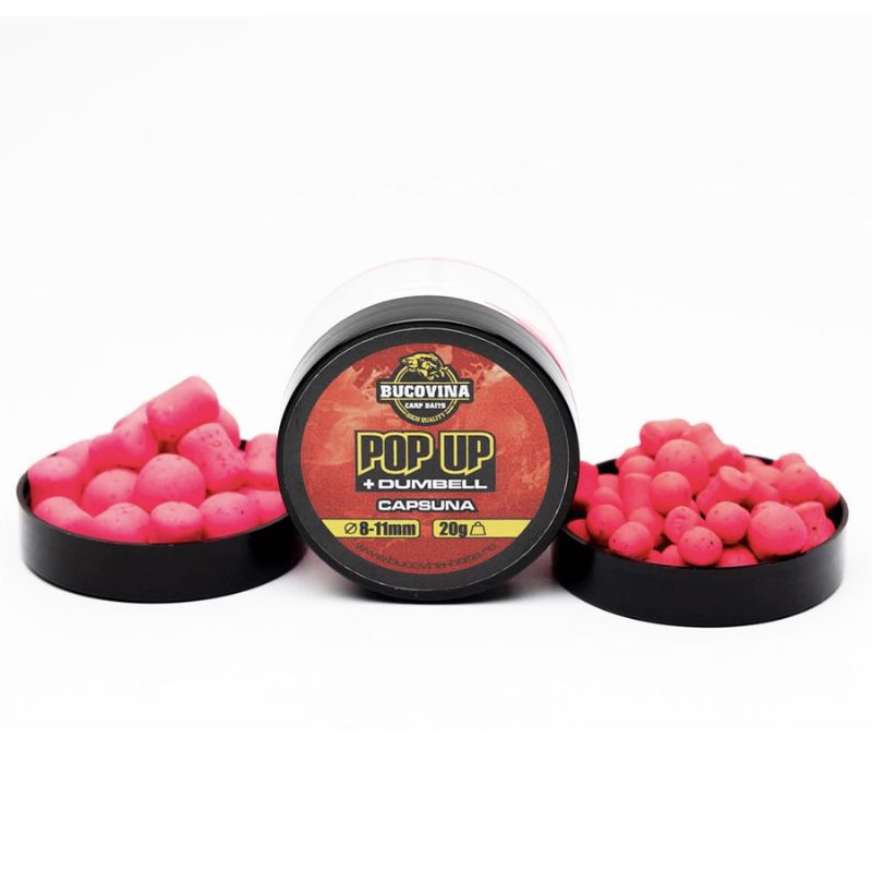 BUCOVINA POP UP DUMBELL CAPSUNA 14MM 25G