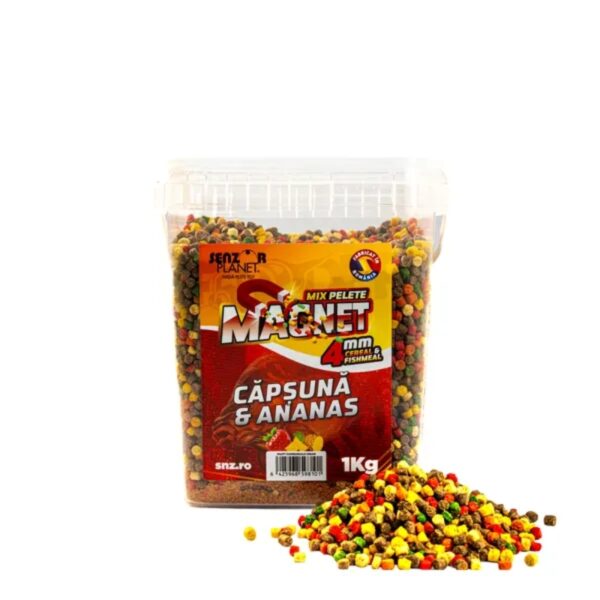 SENZOR MIX PELETE 4MM CAPSUNA ANANAS