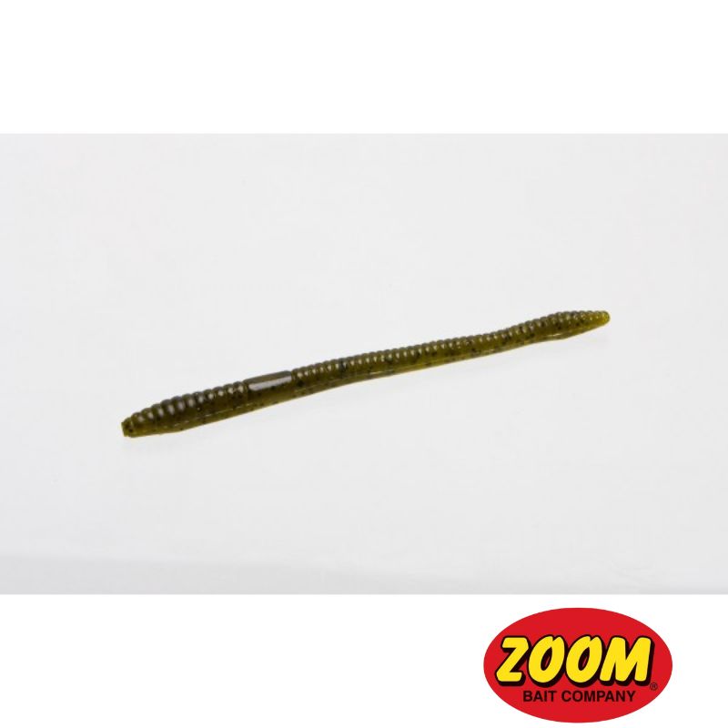 ZOOM FINESSE WORM GREEN PUMPKIN 004 025