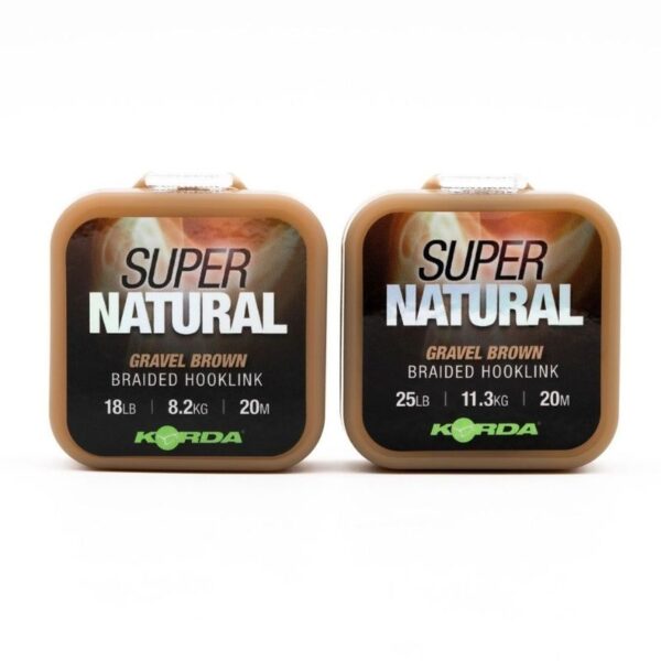 KORDA SUPER NATURAL GRAVEL BROWN 25LB20M