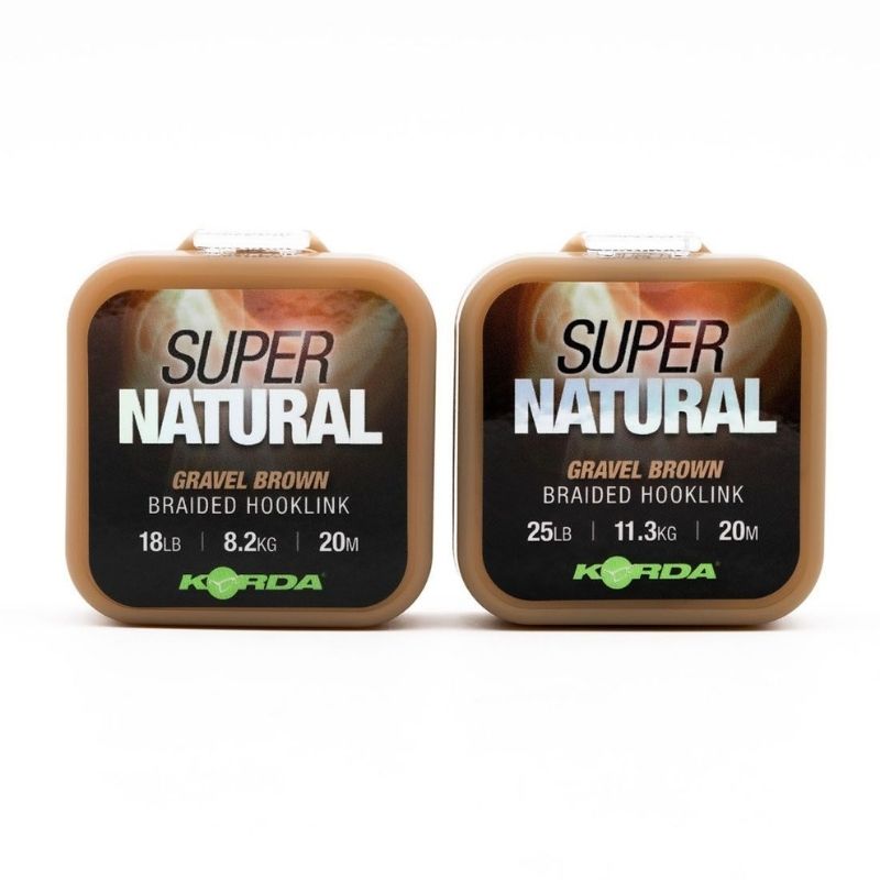 KORDA SUPER NATURAL GRAVEL BROWN 25LB20M