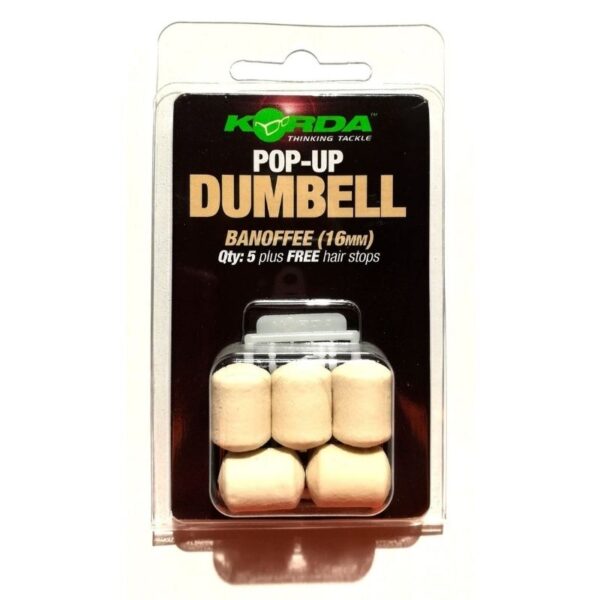 KORDA POP UP DUMBELL BANOFFEE 16MM