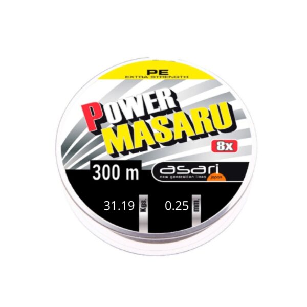 POWER MASARU 300M 0,25MM 31 19KG