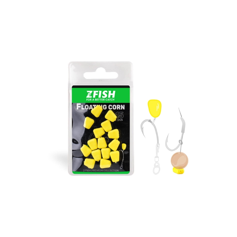 ZFISH FLOATING CORN 15PCS ZF5261