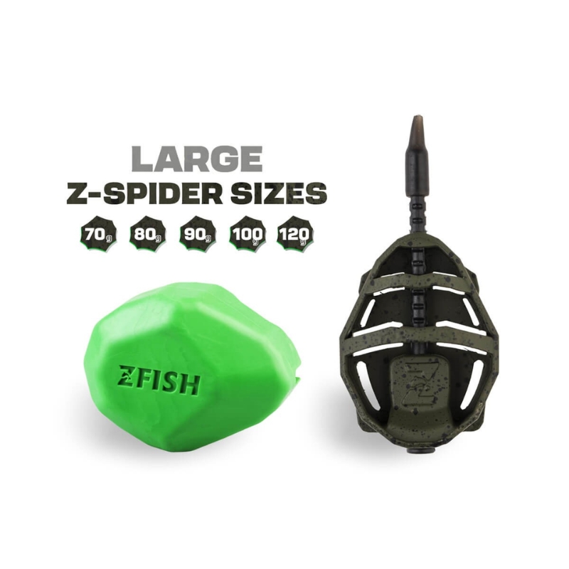 ZFISH Z SPIDER FEEDER MOULD LARGE ZF5865 Imagen 2