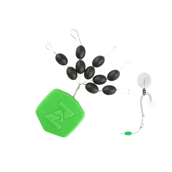 ZFISH TUNGSTEN BEADS OVAL 4MM 10PCS