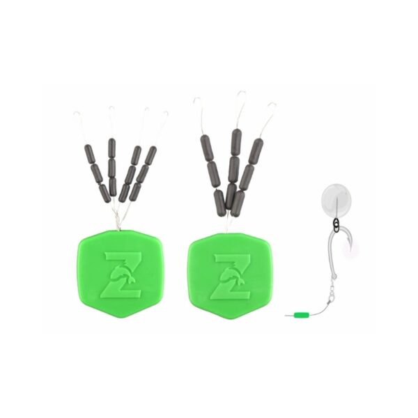 ZFISH TUNGSTEN SINKERS M 9PCS